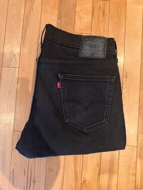 Levi's Men's Black Straight Jeans 34